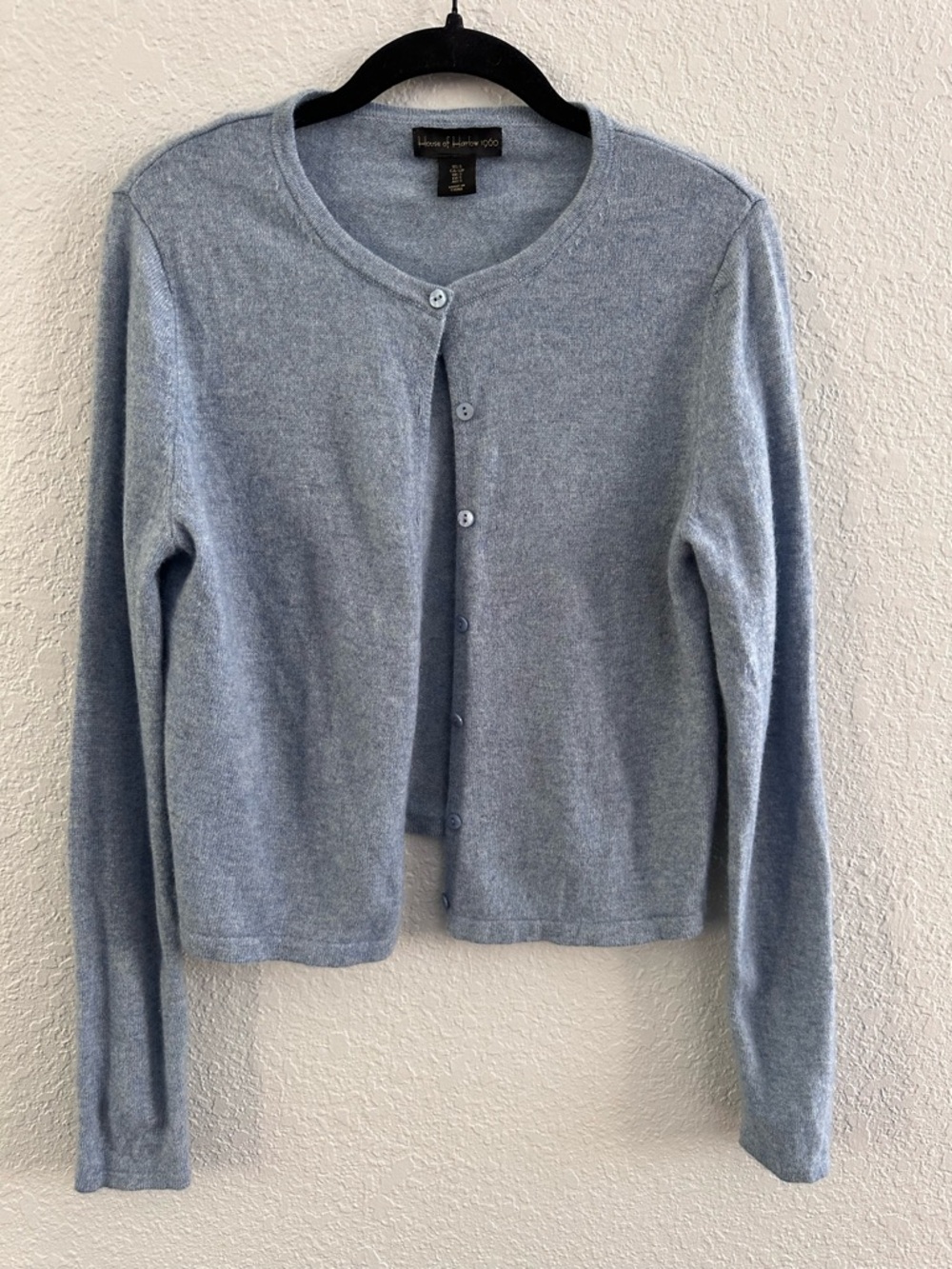 House of Harlow 1960 x REVOLVE Leonora Cardigan Sweater Blue Gray Size Small